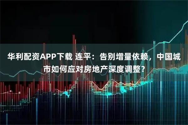 华利配资APP下载 连平:告别增量依赖,中国城市如何应对房地产深度调整?
